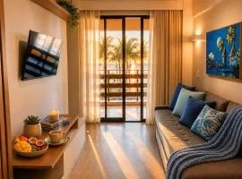 Apartamento Pé na Areia ao Lado do Parque Aquático - Conforto e Localização Privilegiada