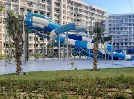 luxury pool View 2 bed chalet Golf porto Alamein شاليه فندقي جولف بورتو العلمين