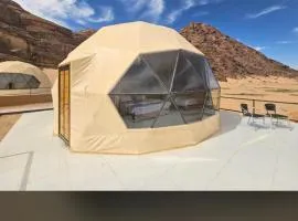 Wadi rum desert sky
