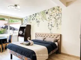 Chambre avec terrasse - Entre Strasbourg & Obernai
