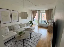 Modern apartment with large balcony
