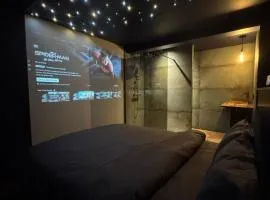 Cinéma privé sous un ciel étoilé