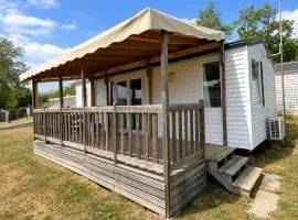 Mobil-home, Grand, confort, climatisation, deux chambres, deux salle de bain