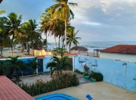Casa beira mar com piscina Coruripe Povoado Miai de cima