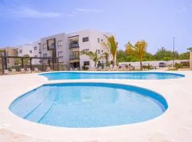 Haven Escape Apartment with private beach access