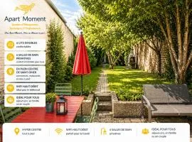 Le Repaire des 12- Hypercentre, jardin, idéal groupe, 5 chambres 5 salles de bain