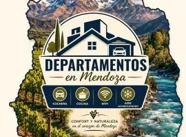 Departamentos con cochera wifi cocina y aire acondicionado