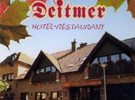 Hotel Deitmer, budjettihotelli kohteessa Rhede