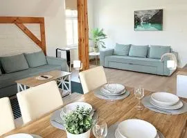 LUNA apartamenty - przestronny apartament nr 7 z widokiem - Góry Sowie - Jezioro