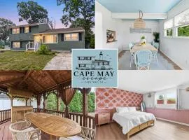 Cape May Escape Sleeps 10 Tiki Bar Grill