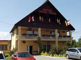 Motel Moara Veche، فندق مع موقف سيارات في Săcălăşeni