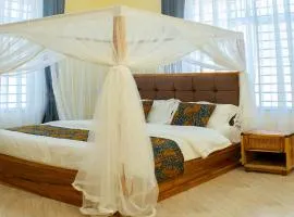 A premium two-bedroom serviced apartment