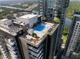 Austin Downtowner Heated Rooftop Pool by Barcle