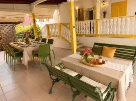 Domaine Palm Garden, Villa avec terrasse, barbecue et jardin, proche de Deshaies