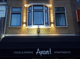 Apart! Food & Drinks Apartments, hotel in Zwolle