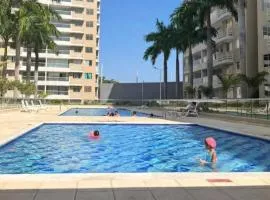 Apto 3Hab Piso 5 Piscina Gym Wifi Aire AC Parqueadero Soledad