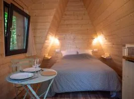 La cabane en A