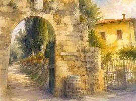 Panoramic apartment in Etruscan Chiusi