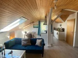 Großes Dachzimmer mit eigener Lounge in ruhiger Lage
