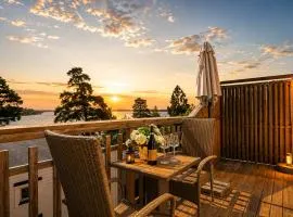 Lakefront Villa with Private Dock and Sunset Views