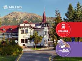 APLEND Villa Dr Szontagh Est 1876, hotel v Starom Smokovci