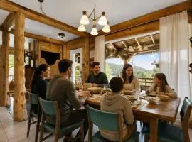 Chalet du lac avec SPA privé, wifi, BBQ et SUP