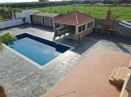 Bungalow avec piscine