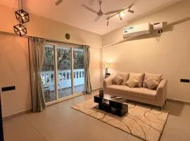 Luxury 1BHK Resort Apartment with Pool View & Wi-Fi