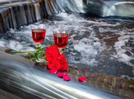 Domek Maryja z prywatnym duzym jacuzzi i sauna Przystan pod niebem
