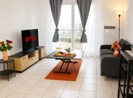 L'Orange Signature 10 min d'Orly-Balcon-Parking
