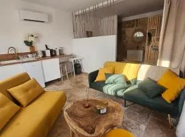 Studio neuf, jardin et jacuzzi privé,proche Spirou Monteux