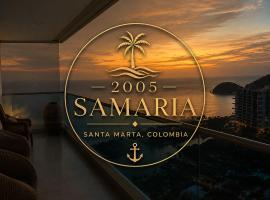 Lujo Frente al Mar con Desayuno y Almuerzo Preparado para Tu Familia - Beachfront Luxury with Breakfast and Lunch Prepared for Your Family, hotelli kohteessa Santa Marta