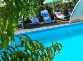 10 min from Brussels, garden with pool, room 3