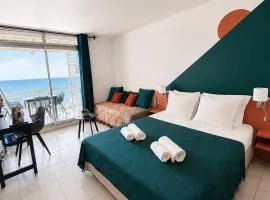 Studio vue mer, accès piscine