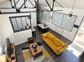Loft Relais Cœur de France climatisé - 3ch - 2SDB