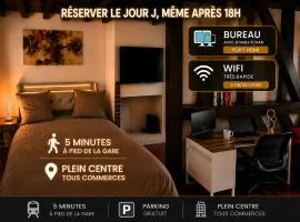 Appart proche gare centre ville bureau parking