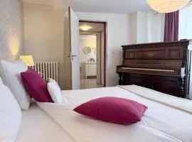 LA TERRASSE 25km from Strasbourg - 2 bedrooms - piano - sunny terrace