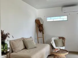 Moderno departamento con cochera privada