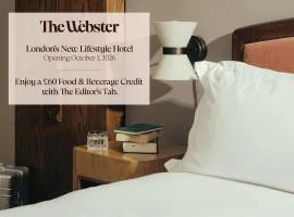 The Webster Covent Garden, New Lifestyle Hotel, Opening October 1