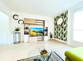 Kaza Appartement spacieux, 2 chambres - Parking gratuit, Nantes - Rezé