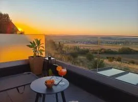 Morgenrot Panorama-Apartment 2 - Terrasse und Balkon