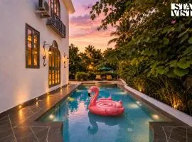 StayVista at Maison 1 with BBQ & Pool