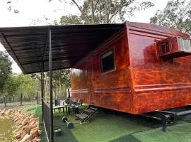 Cabaña Rodante Glamping en mesa de los santos