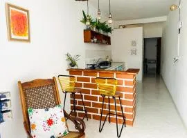 Acogedor apartaestudio cerca al parque principal