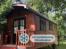 Millygite roulotte - 4 seasons Chalet-on-wheels