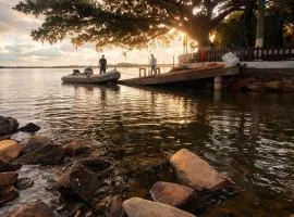 Casa com vista incrível para Lagoa