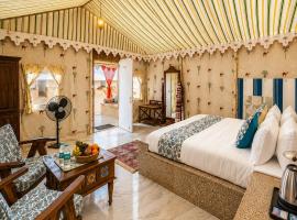 Viesnīca Desert Luxury Camp & Resort Jaisalmer pilsētā Džaisalmera
