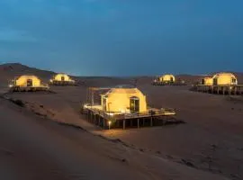 Oman desert private camp