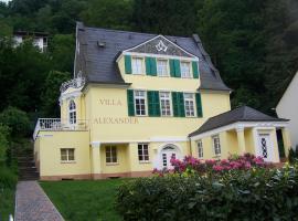 Ferienwohnung "Villa Alexander" 4 DTV-Sternen Neu Eröffnung, hotell i Bad Ems