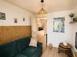 Appartement cosy avec véranda - 25 min St-Florent